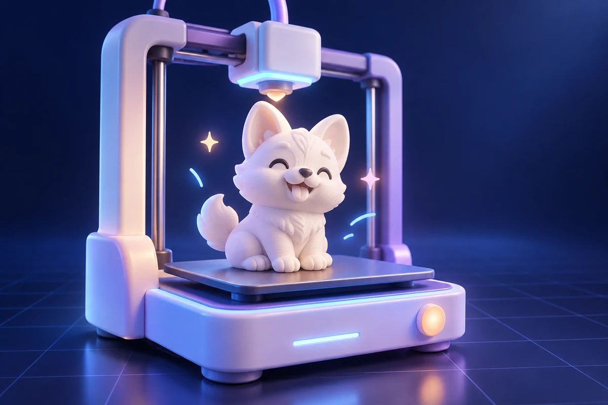 A watertight STL style model prepared for 3D printing